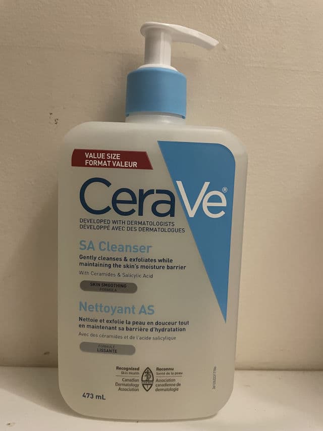 CeraVe SA Cleanser review photo by Pearly08
