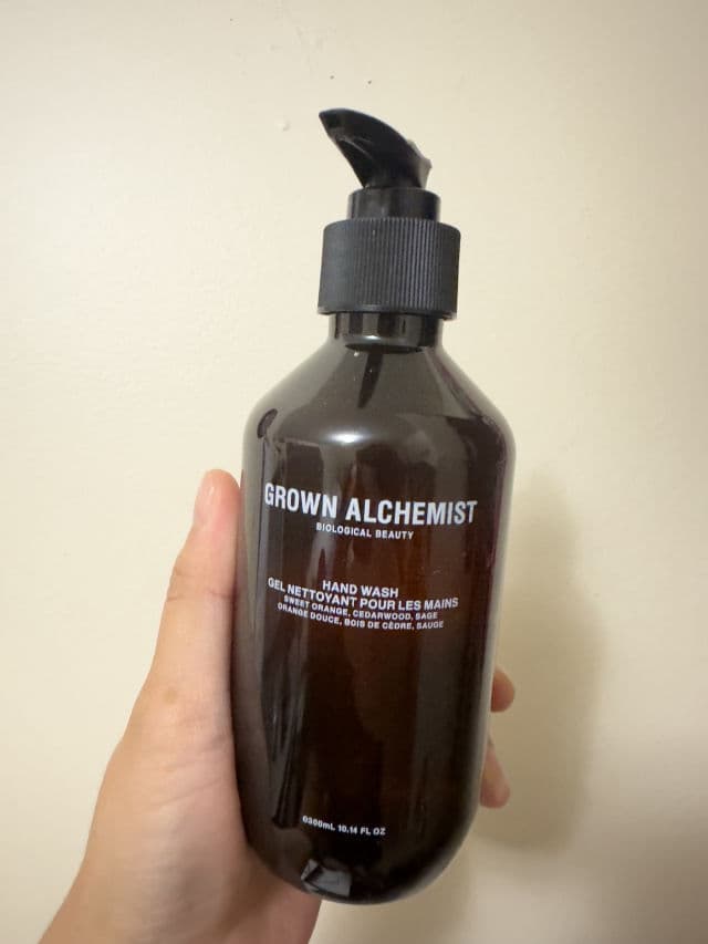 Grown Alchemist Hand Wash: Sweet Orange, Cedarwood, Sage review photo by Pearly08