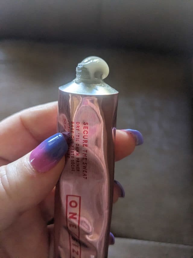 ONE SIZE Secure The Sweat Dry 'til Dawn Primer review photo by whatimliking76