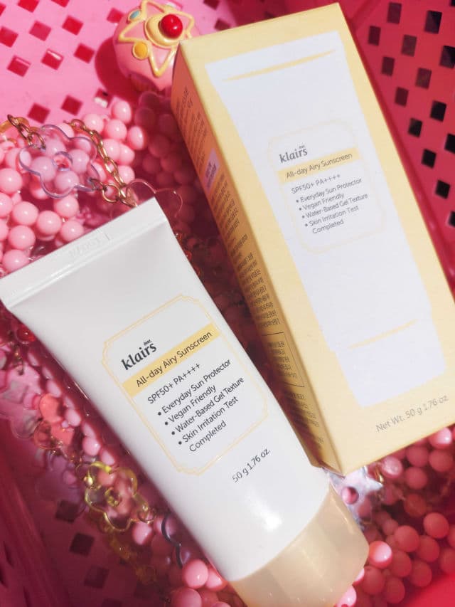 All-day Airy Sunscreen SPF50+ PA++++ product review