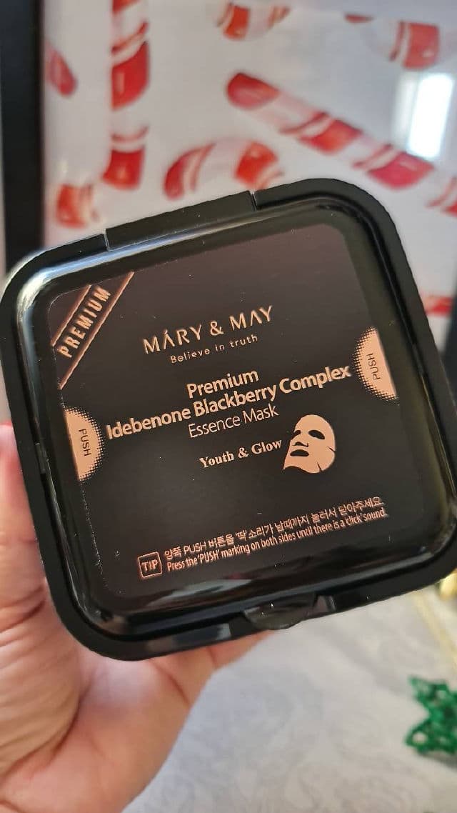 Mary&May Premium Idebenone Blackberry Complex Essence Mask review photo by Jonette