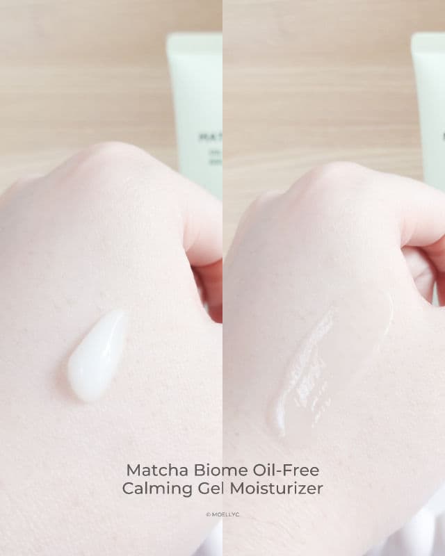 Matcha Biome Oil-Free Calming Gel Moisturizer product review