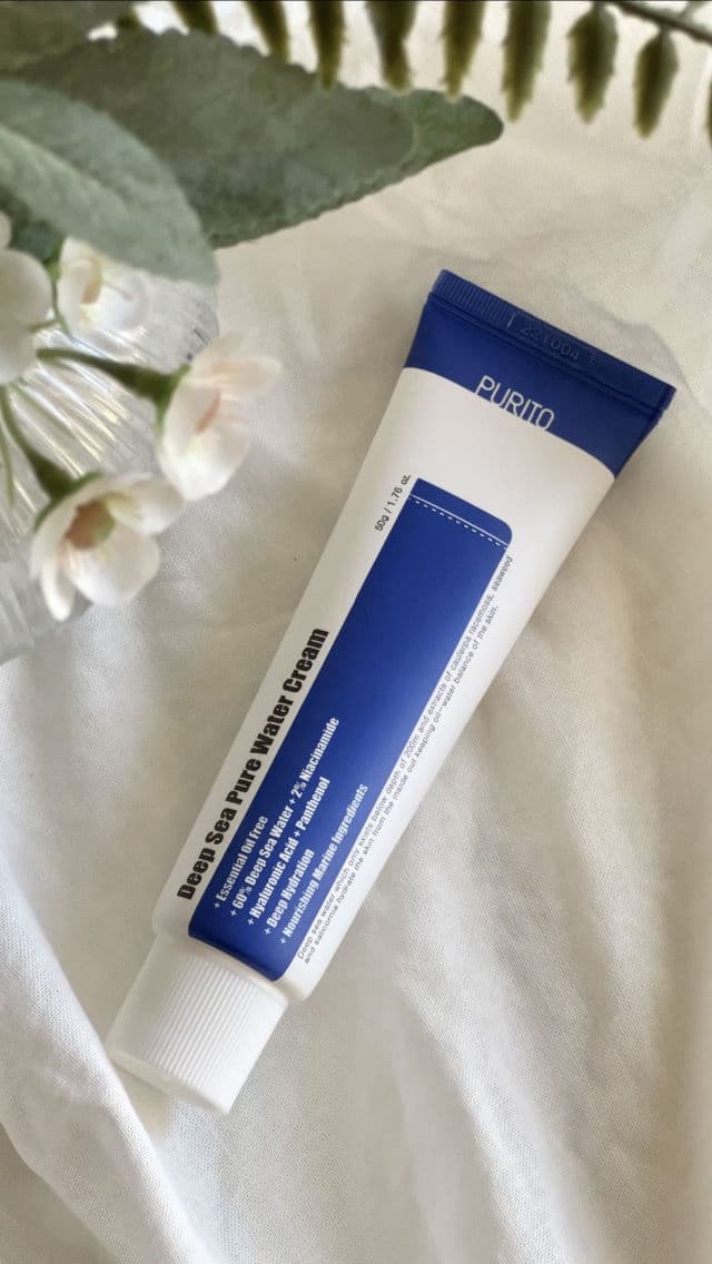 PURITO Essential Oil-Free Deep Sea Pure Water Cream review photo by hijabiunni