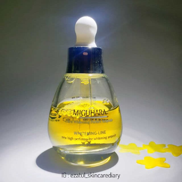 Miguhara Ultra Whitening Ampoule review photo by ezatulSkincareDiary