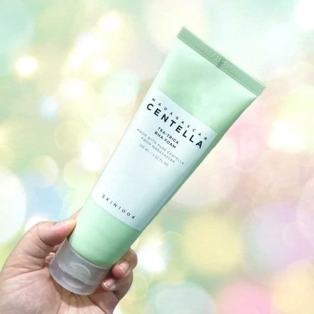 SKIN1004 Madagascar Centella Tea-Trica BHA Foam review photo by ezatulSkincareDiary