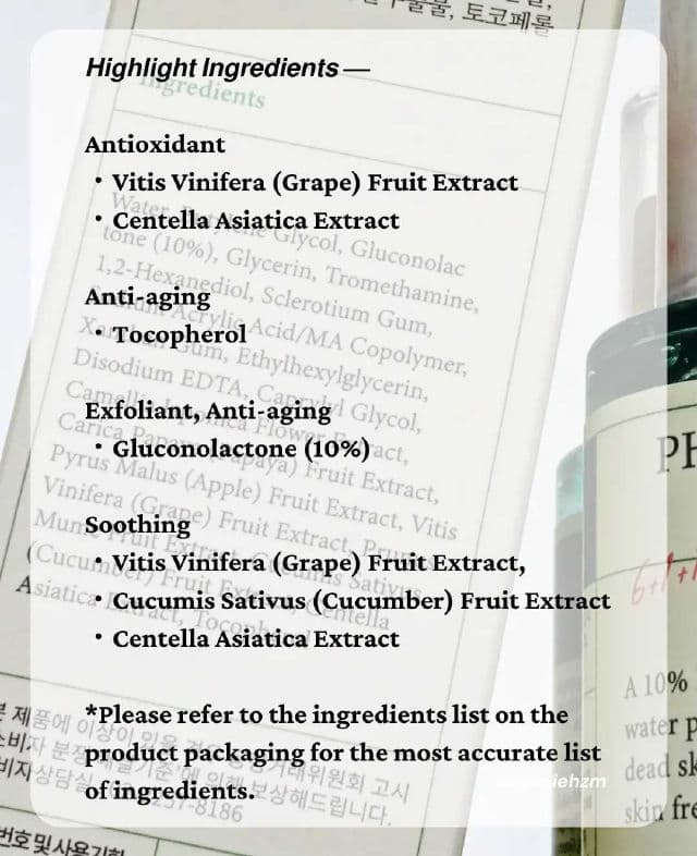 AXIS-Y PHA Resurfacing Glow Peel review photo by asyanie