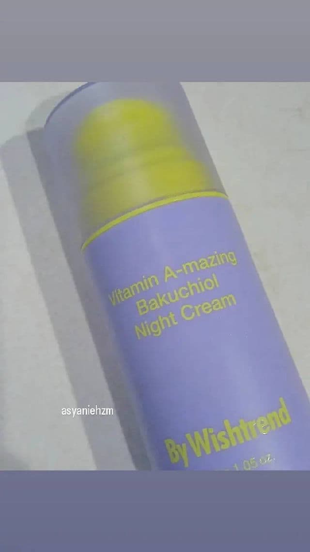 By WISHTREND Vitamin A-mazing Bakuchiol Night Cream review photo by asyanie