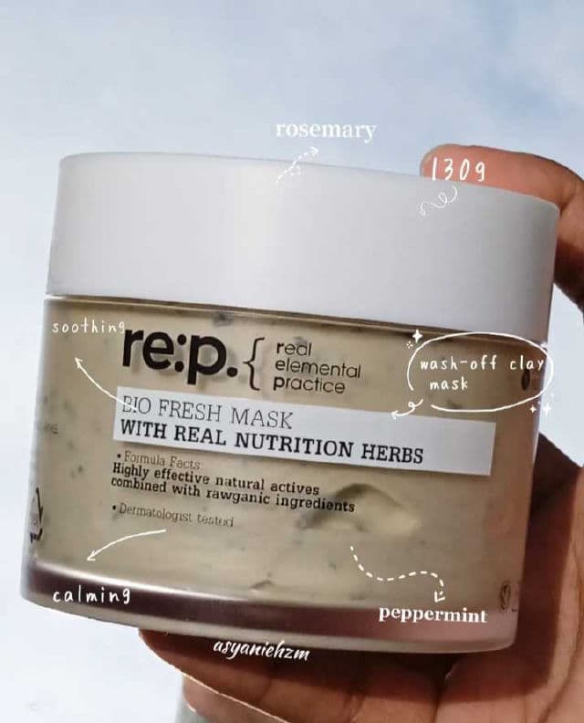 REP Bio Fresh Mask with Real Nutrition Herbs review photo by asyanie