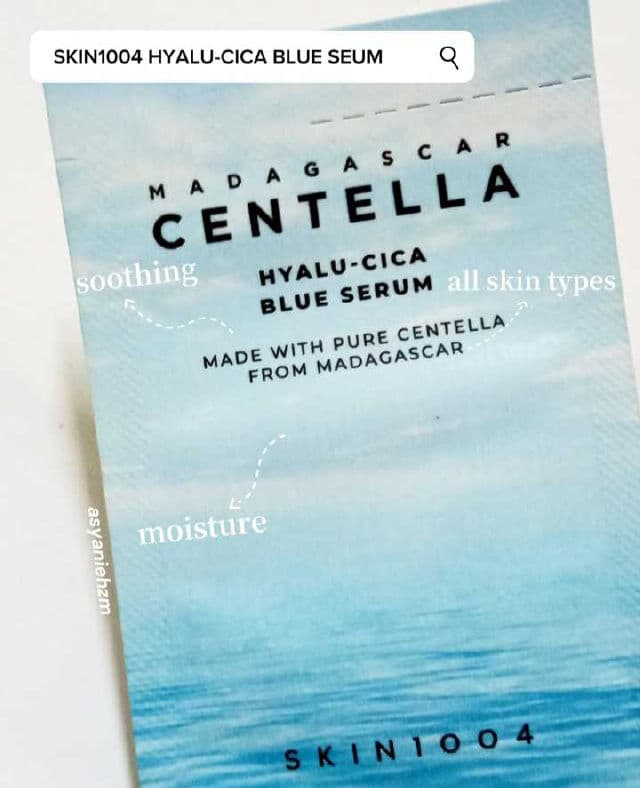 SKIN1004 Madagascar Centella Hyalu-Cica Blue Serum review photo by asyanie