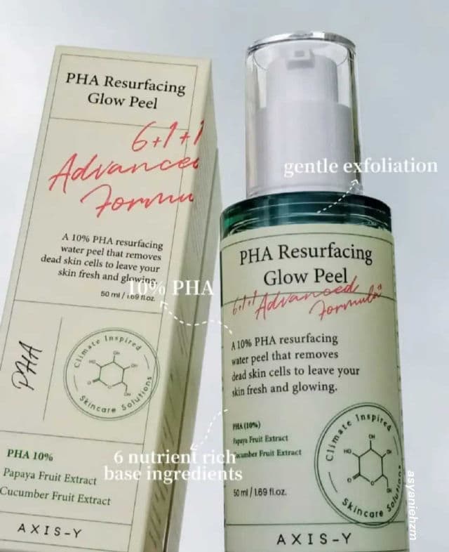 AXIS-Y PHA Resurfacing Glow Peel review photo by asyanie