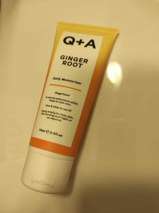 Q+A Ginger Root Daily Moisturiser review photo by lalallalalla