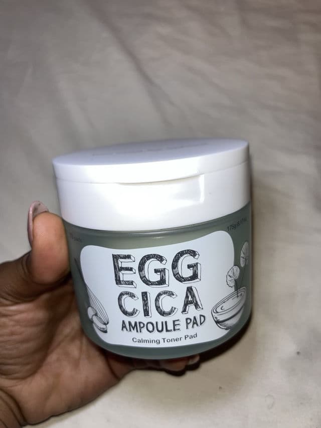 TOO COOL FOR SCHOOL Egg Cica Ampoule Pad review photo by Esmerlin28