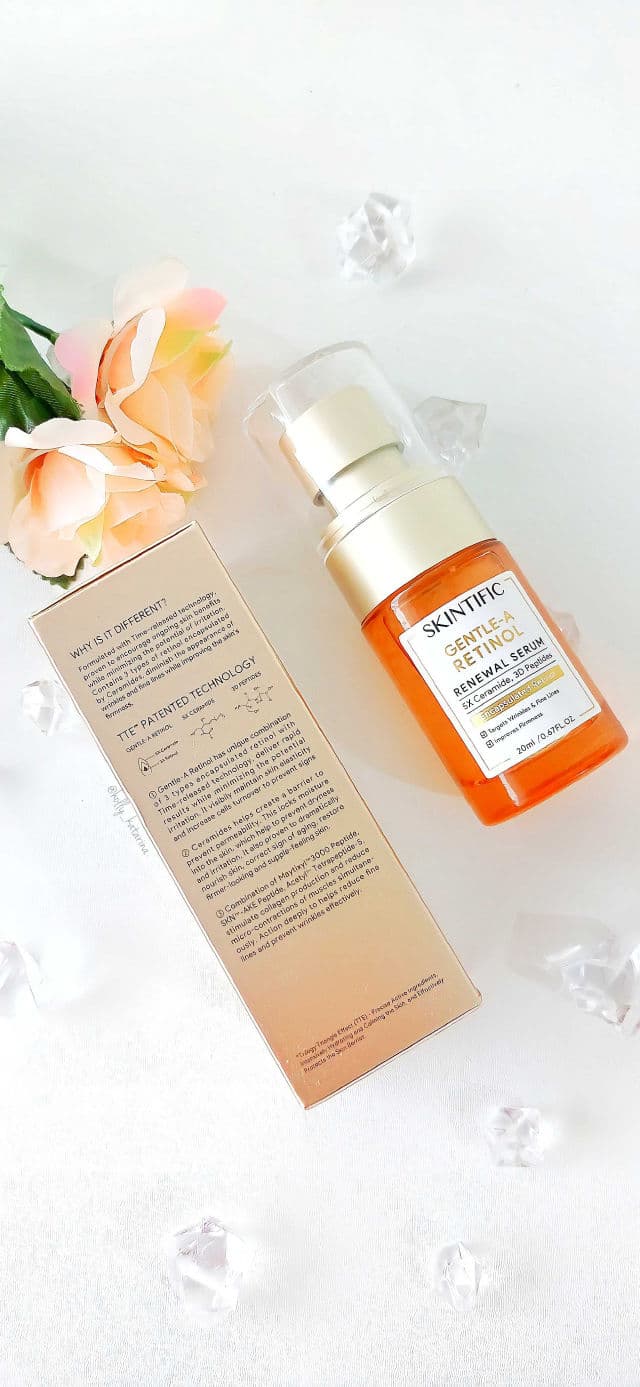 Skintific Gentle A Retinol Renewal Serum review photo by Hollykatarina