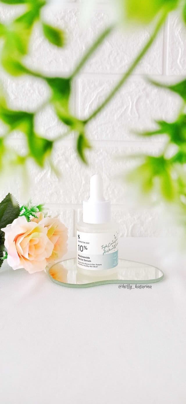 Somethinc 10% Niacinamide Barrier Serum review photo by Hollykatarina