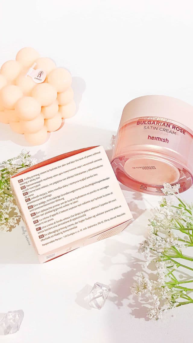Heimish Bulgarian Rose Satin Cream review photo by Hollykatarina