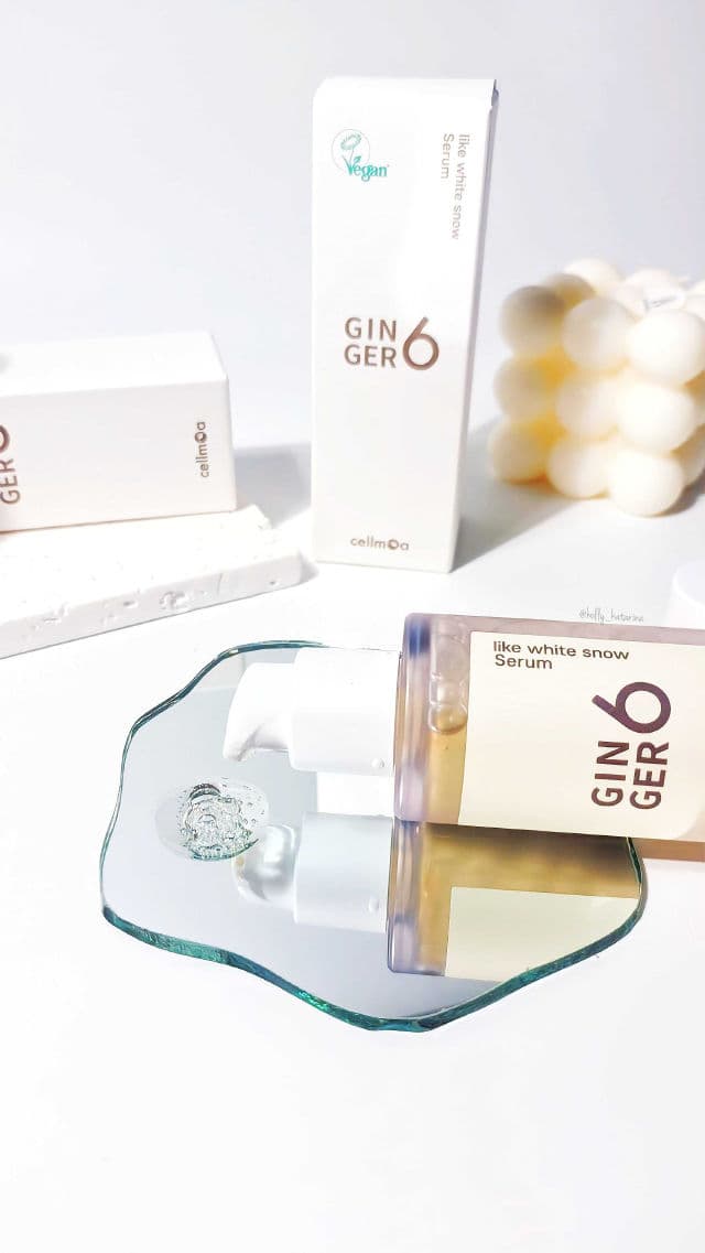 Cellmoa Ginger6 Like White Snow Serum review photo by Hollykatarina