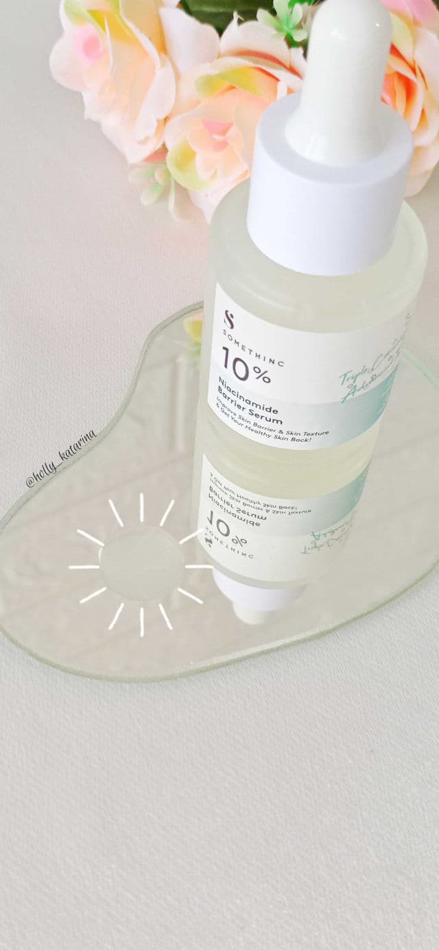 Somethinc 10% Niacinamide Barrier Serum review photo by Hollykatarina