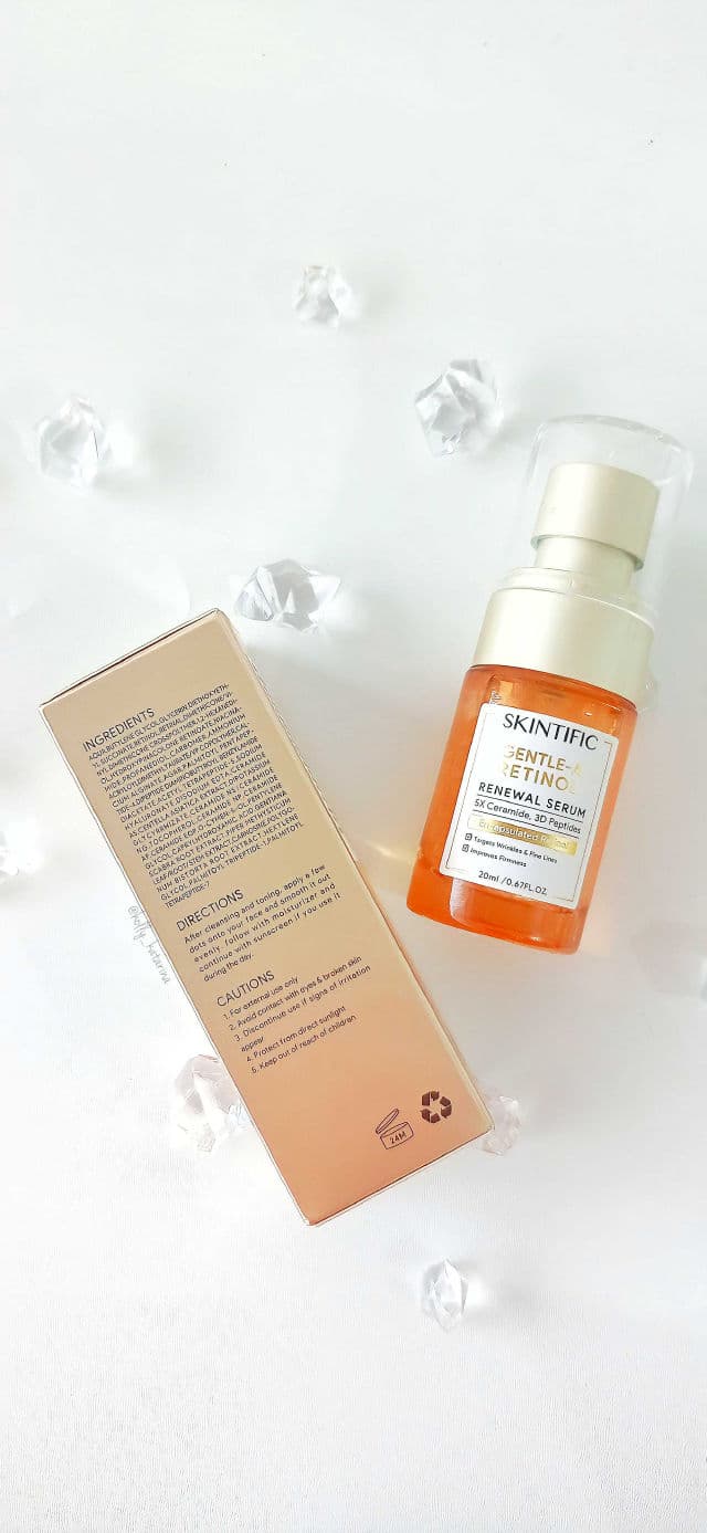 Skintific Gentle A Retinol Renewal Serum review photo by Hollykatarina