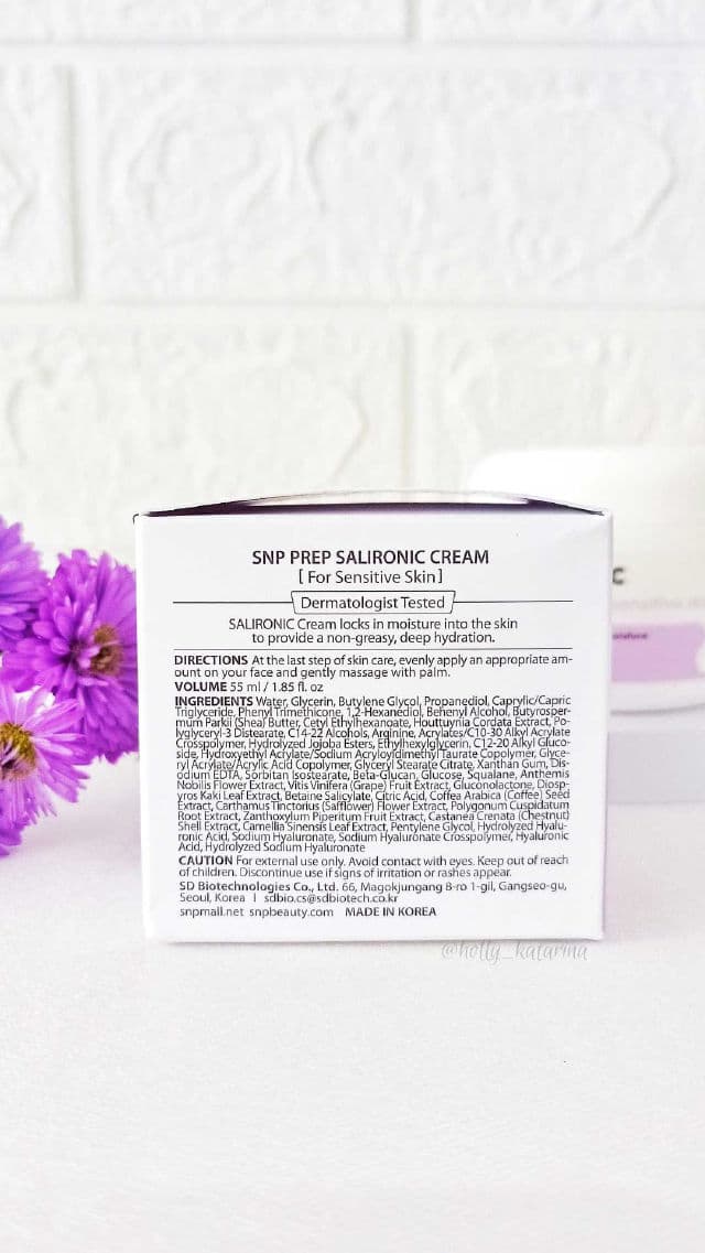 SNP Prep Salironic Cream review photo by Hollykatarina