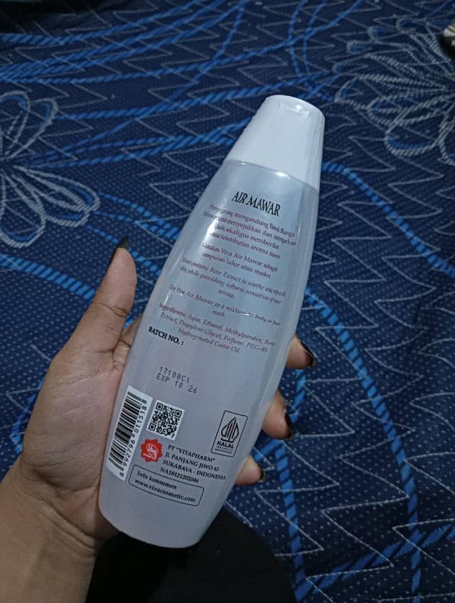 Viva Cosmetics Air Mawar review photo by Ridha