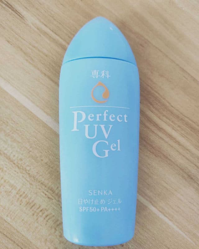 Senka Perfect UV Gel SPF50+ review photo by Stepfhanie