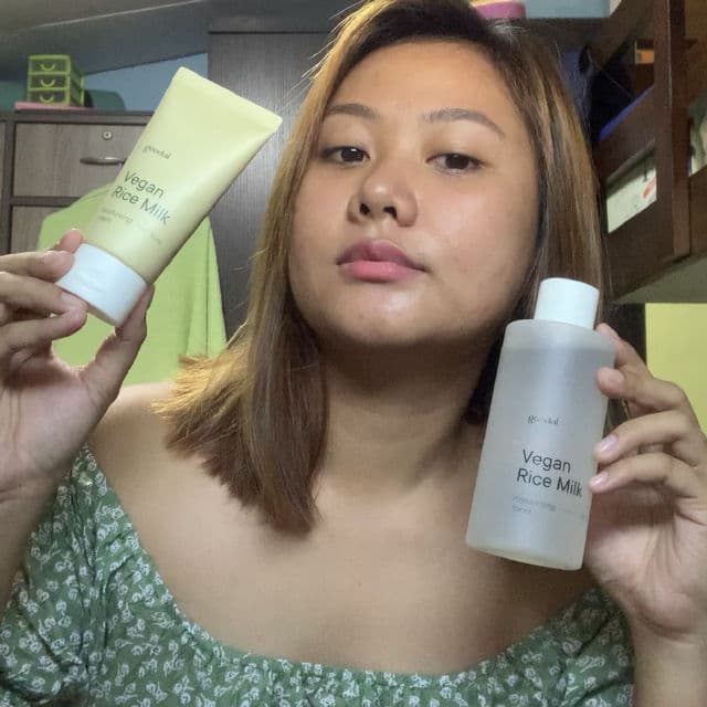 GOODAL Vegan Rice Milk Moisturizing Cream review photo by Demiejavenar