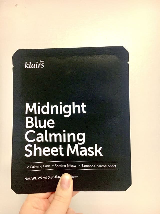Dear, Klairs Midnight Blue Calming Sheet Mask review photo by Cornelia