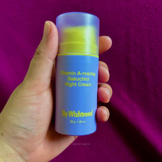By WISHTREND Vitamin A-mazing Bakuchiol Night Cream review photo by AmeeJay