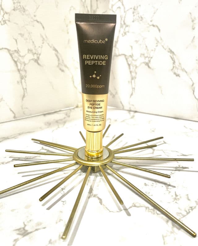 Medicube Deep Reviving Peptide Eye Cream review photo by justJanci