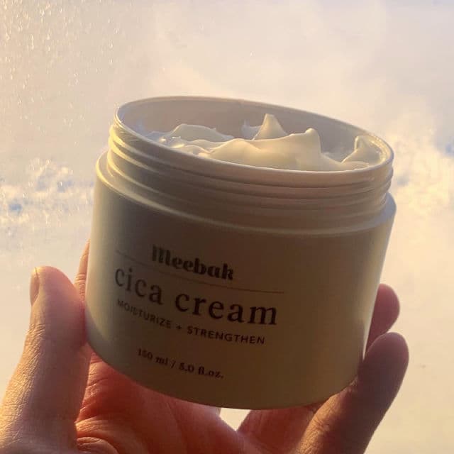 Meebak Cica Cream review photo by mmskin