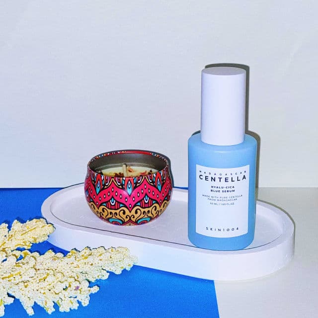 SKIN1004 Madagascar Centella Hyalu-Cica Blue Serum review photo by czhyreigne