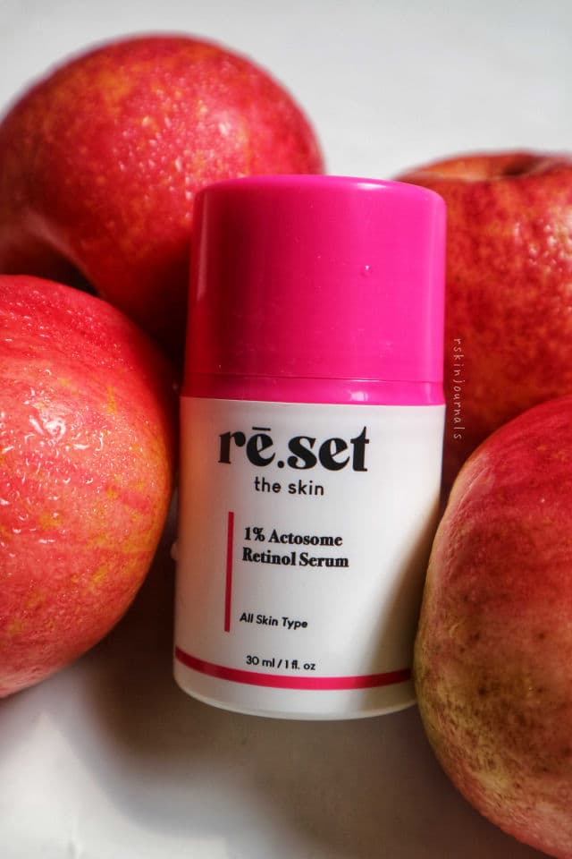 Reset The Skin 1% Actosome Retinol Serum review photo by Rskinjournals