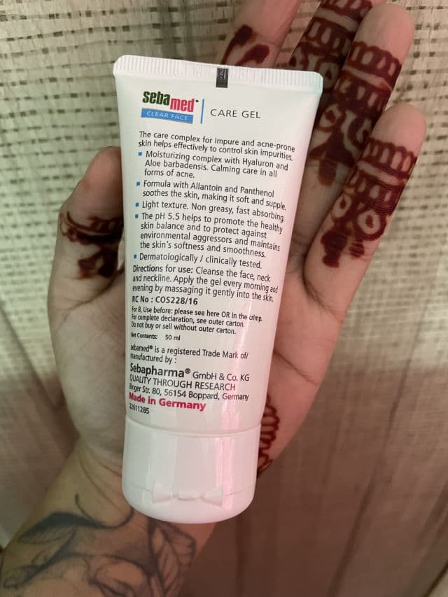 Sebamed Clear Face Care Gel review photo by Kas2ri
