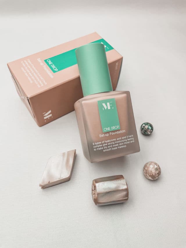 Mint Factory One Drop Set-up Foundation SPF20 review photo by Apples