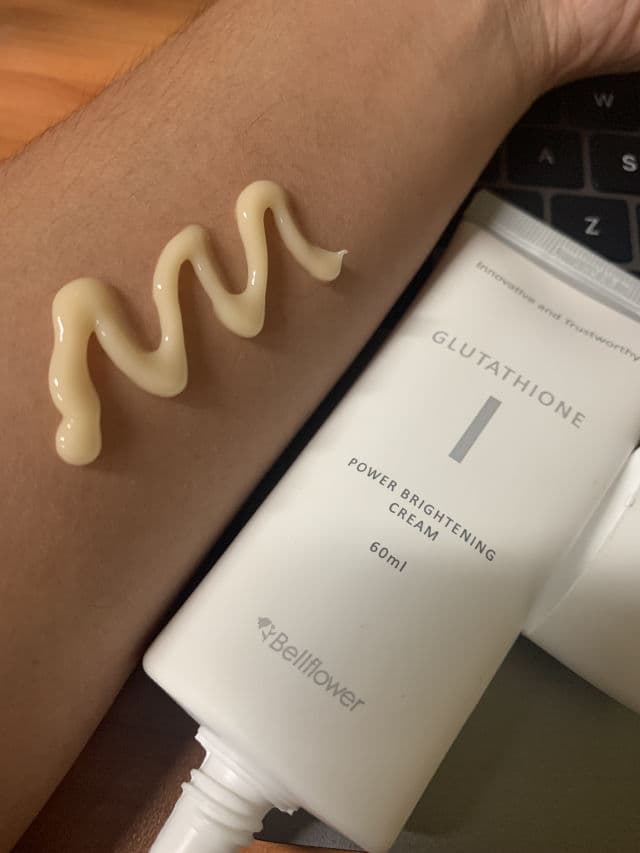 Bellflower Glutathione Power Brightening Cream review photo by imlalalaraaa