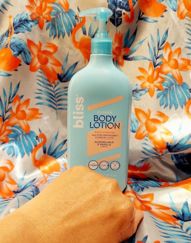Bliss Cloud 9 Pink Blossom & Water Lily Body Lotion review photo by Deedee1