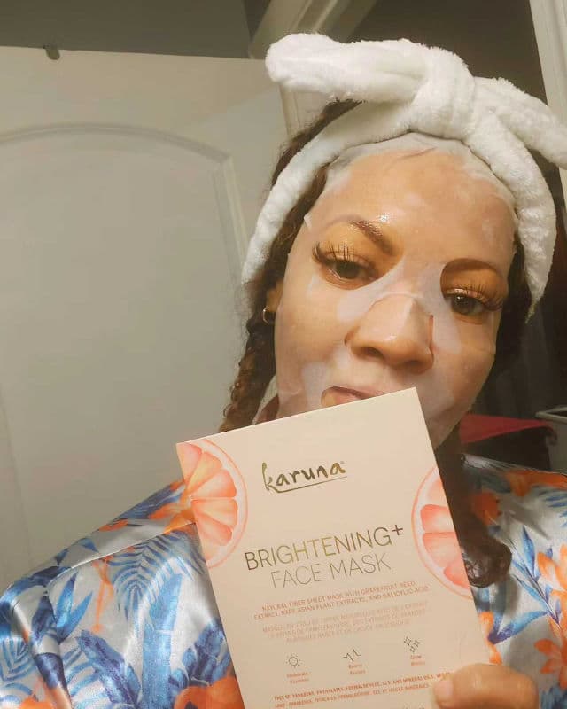 Karuna Brightening+ Face Sheet Mask review photo by Deedee1