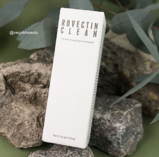 Rovectin Clean Forever Young Biome Ampoule review photo by Veguya