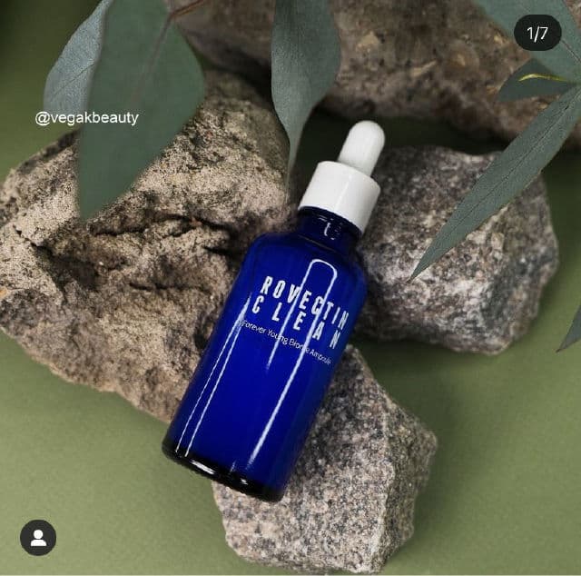 Rovectin Clean Forever Young Biome Ampoule review photo by Veguya