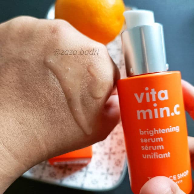 THE FACE SHOP Vitamin C Brightening Serum review photo by zazabadri