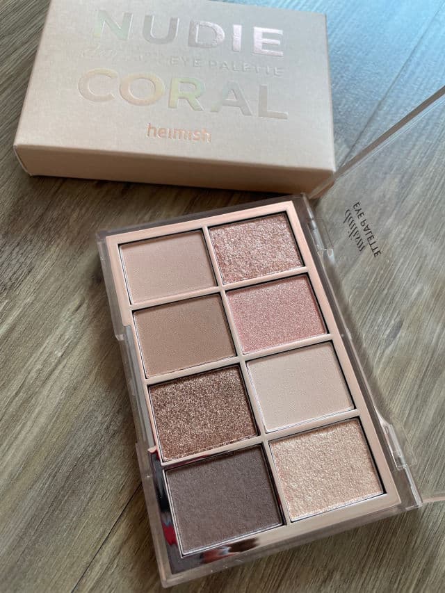 Heimish Dailism Eye Palette - Nudie Coral review photo by MaggieMG