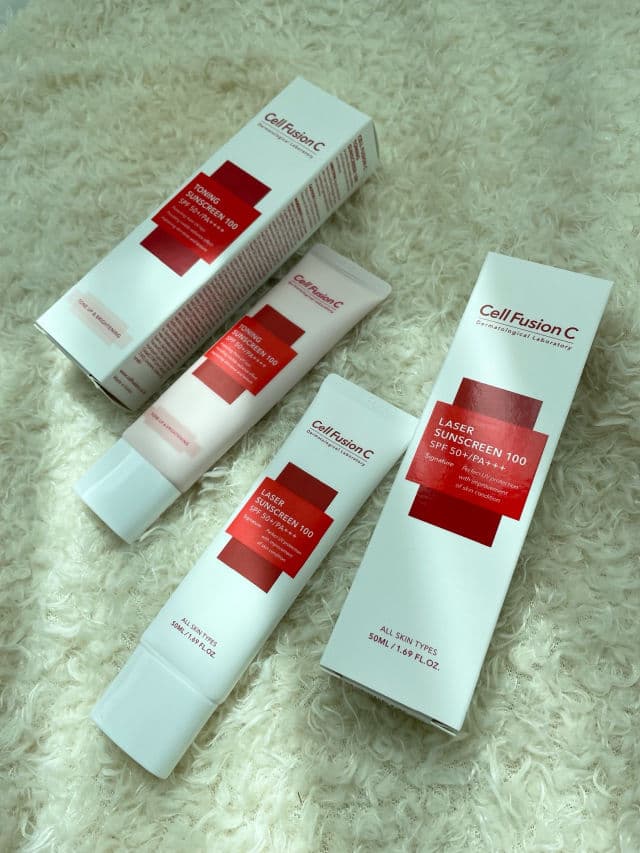 Cell Fusion C Laser Sunscreen 100 SPF50+/PA+++ review photo by MaggieMG