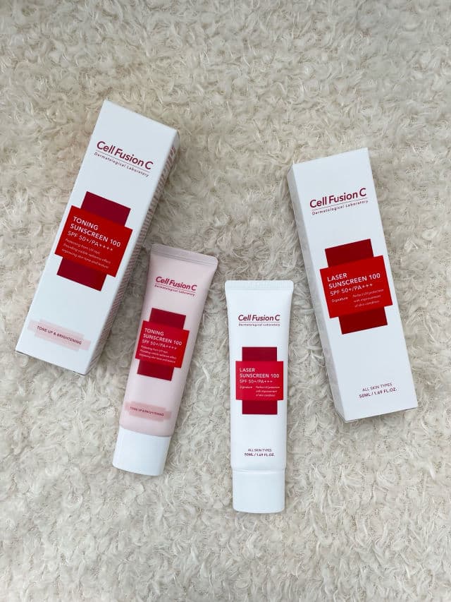 Cell Fusion C Laser Sunscreen 100 SPF50+/PA+++ review photo by MaggieMG