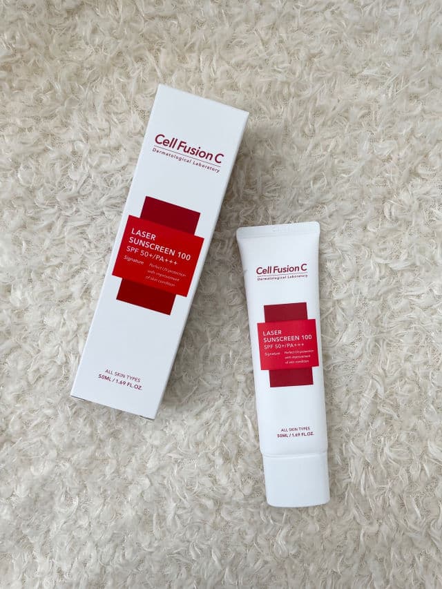 Cell Fusion C Laser Sunscreen 100 SPF50+/PA+++ review photo by MaggieMG