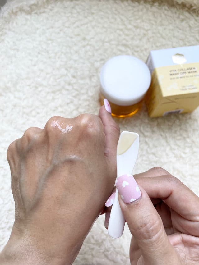 True Island Vita Collagen Wash Off Mask review photo by MaggieMG