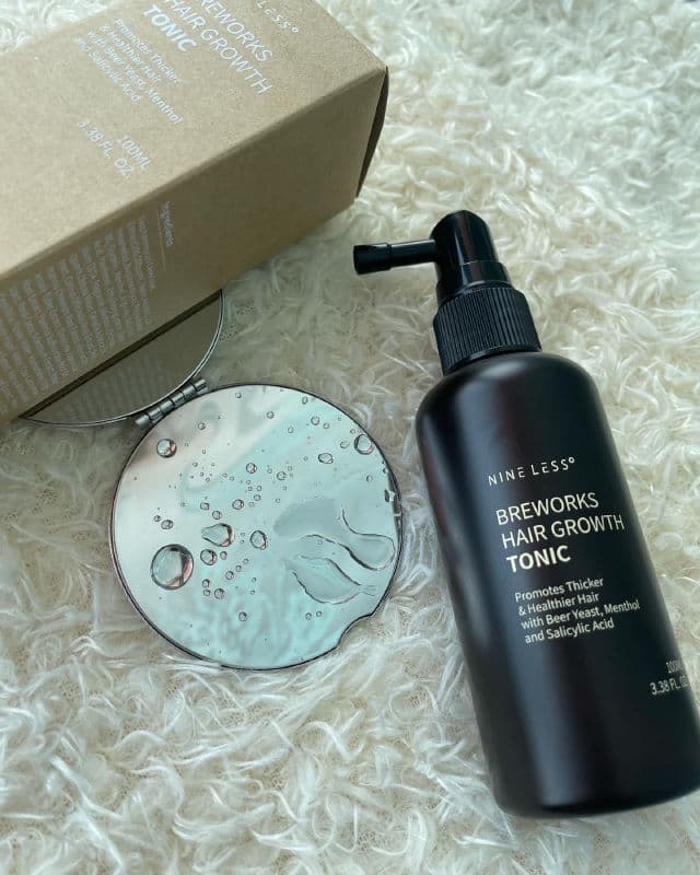 NINELESS Breworks Hair Growth Tonic review photo by MaggieMG