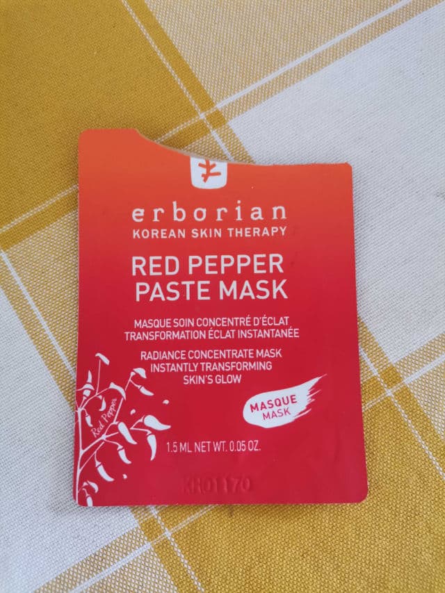 ERBORIAN Red Pepper Paste Mask review photo by JoanaCarvalho