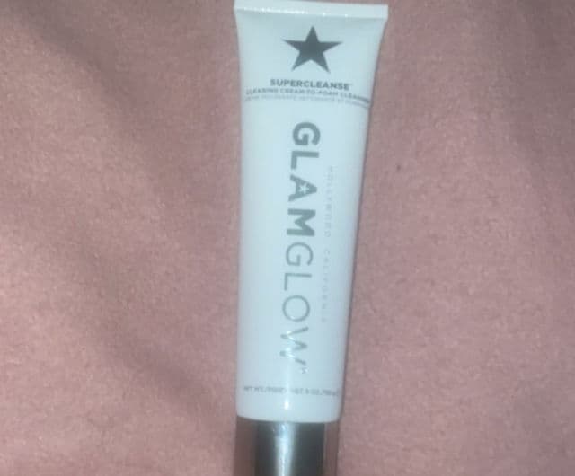GlamGlow Supercleanse™ Clearing Cream-to-Foam Cleanser review photo by haleemarie99