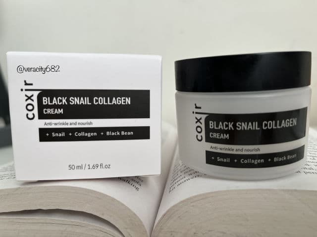 Coxir Black Snail Collagen Cream review photo by Veracity