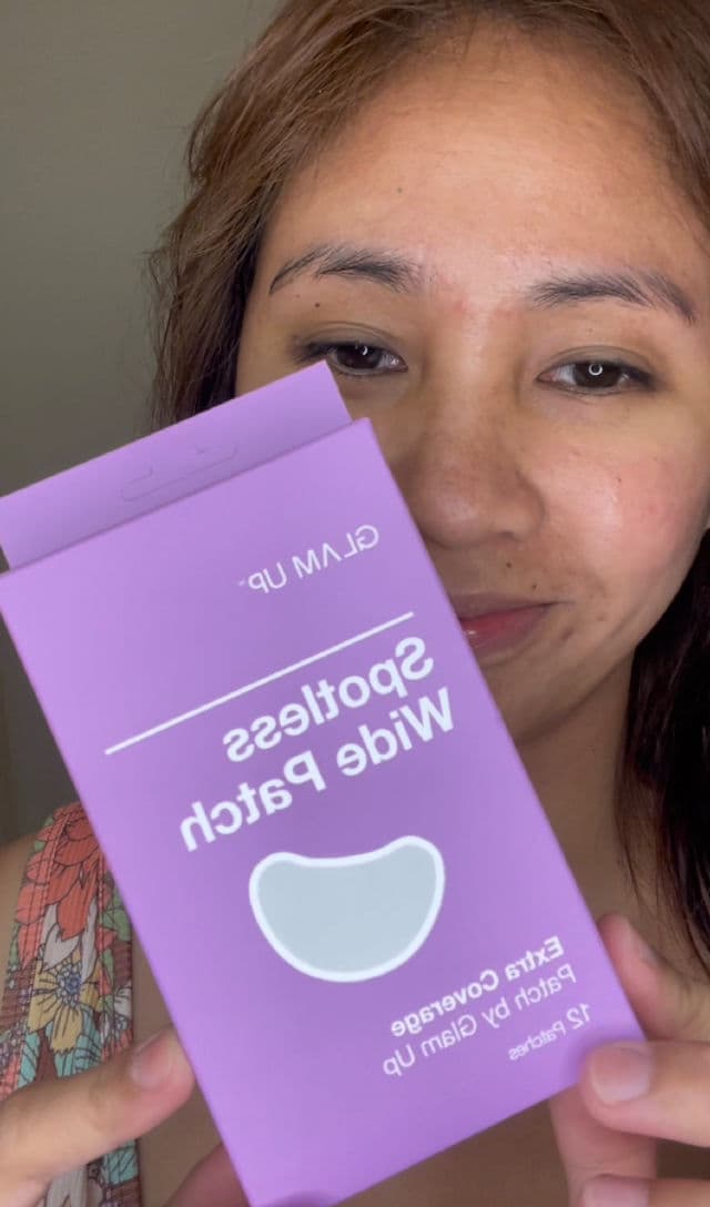 Glam Up Spotless Wide Patch review photo by willworkformascara